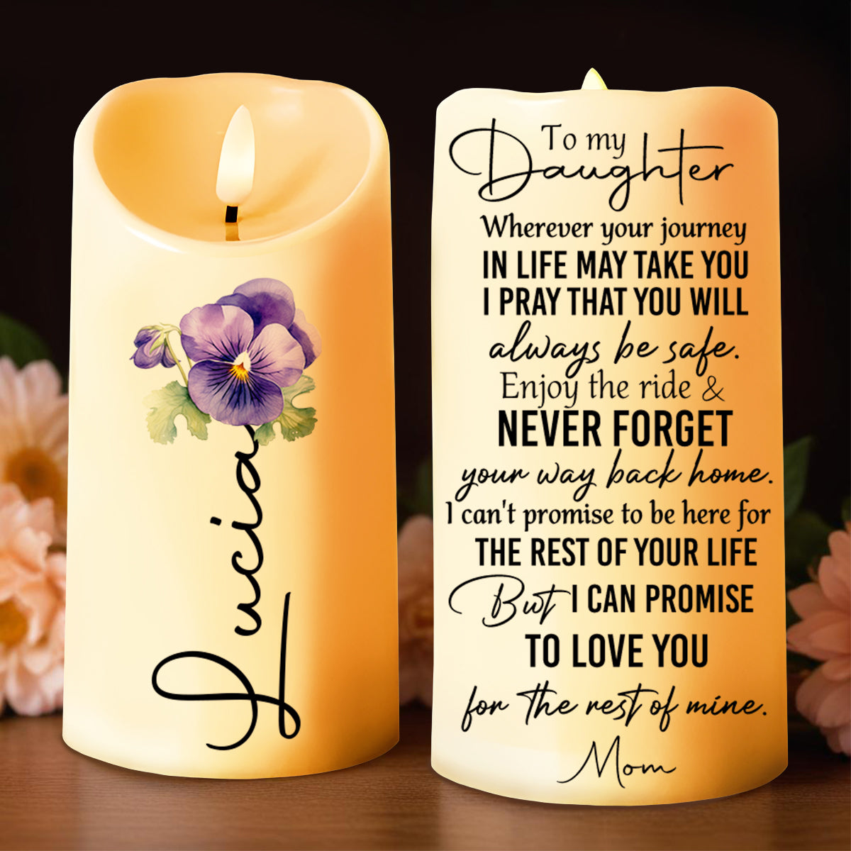 Illuminating Life’s Precious Moments Candle