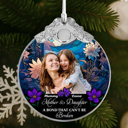 Mother & Daughter Bond with Flowers