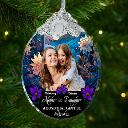 Mother & Daughter Bond with Flowers