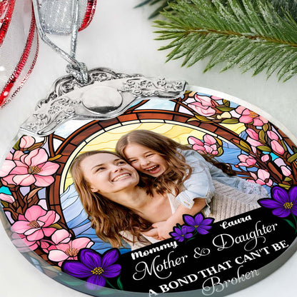 Mother & Daughter Bond with Flowers