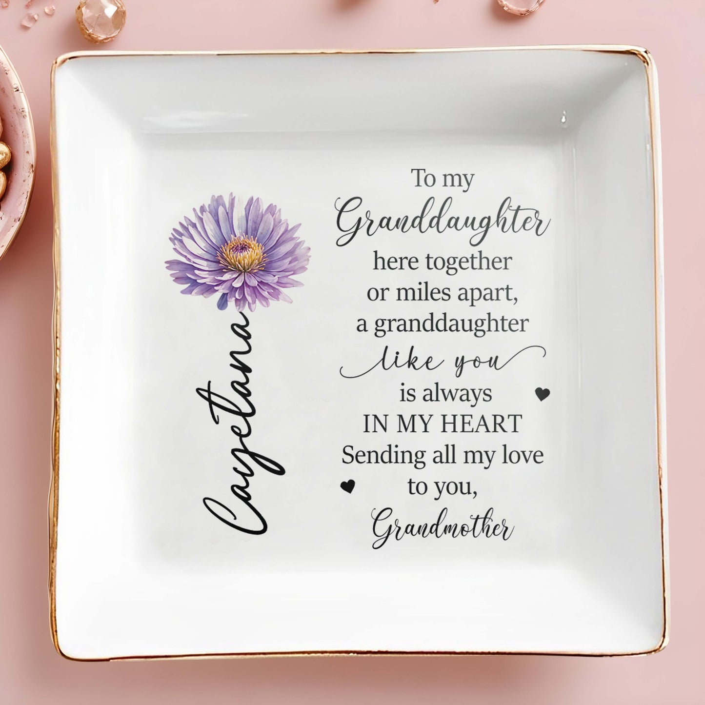 To My Granddaughter Always In My Heart