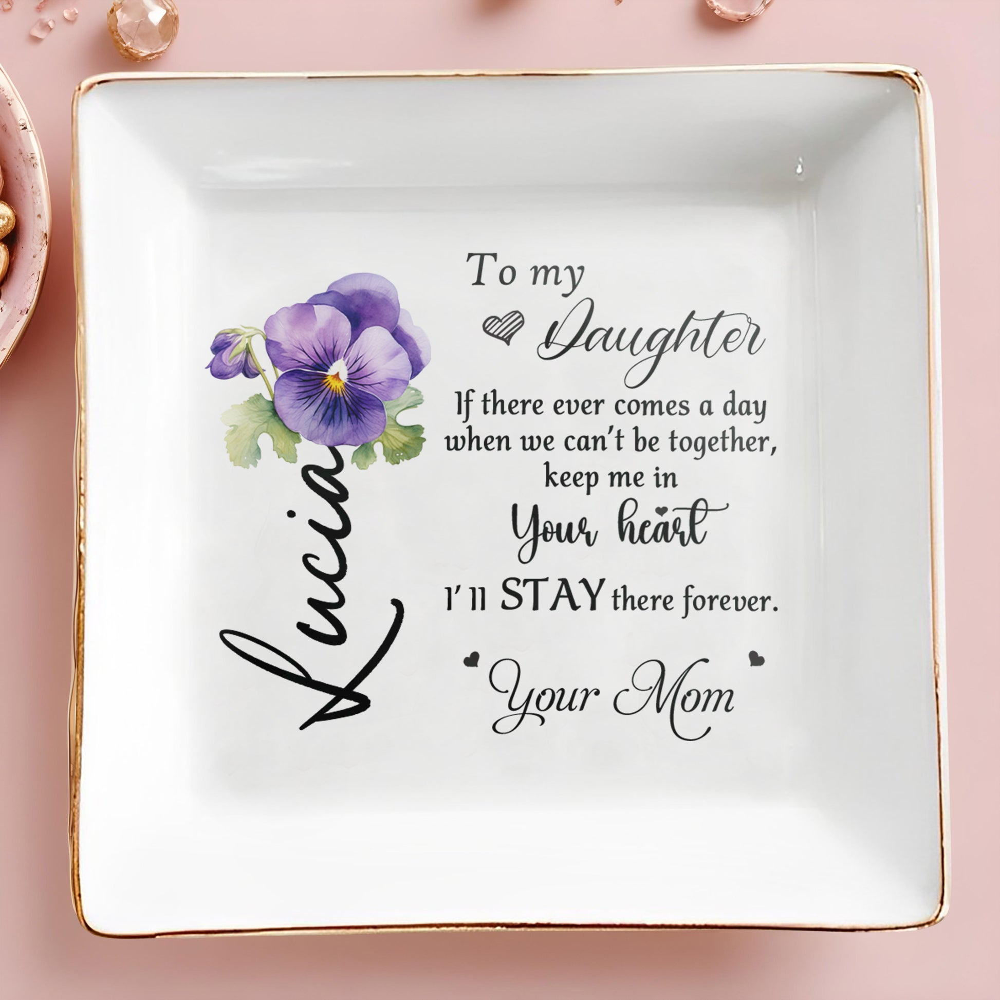 Cherish Every Moment Jewelry Dish