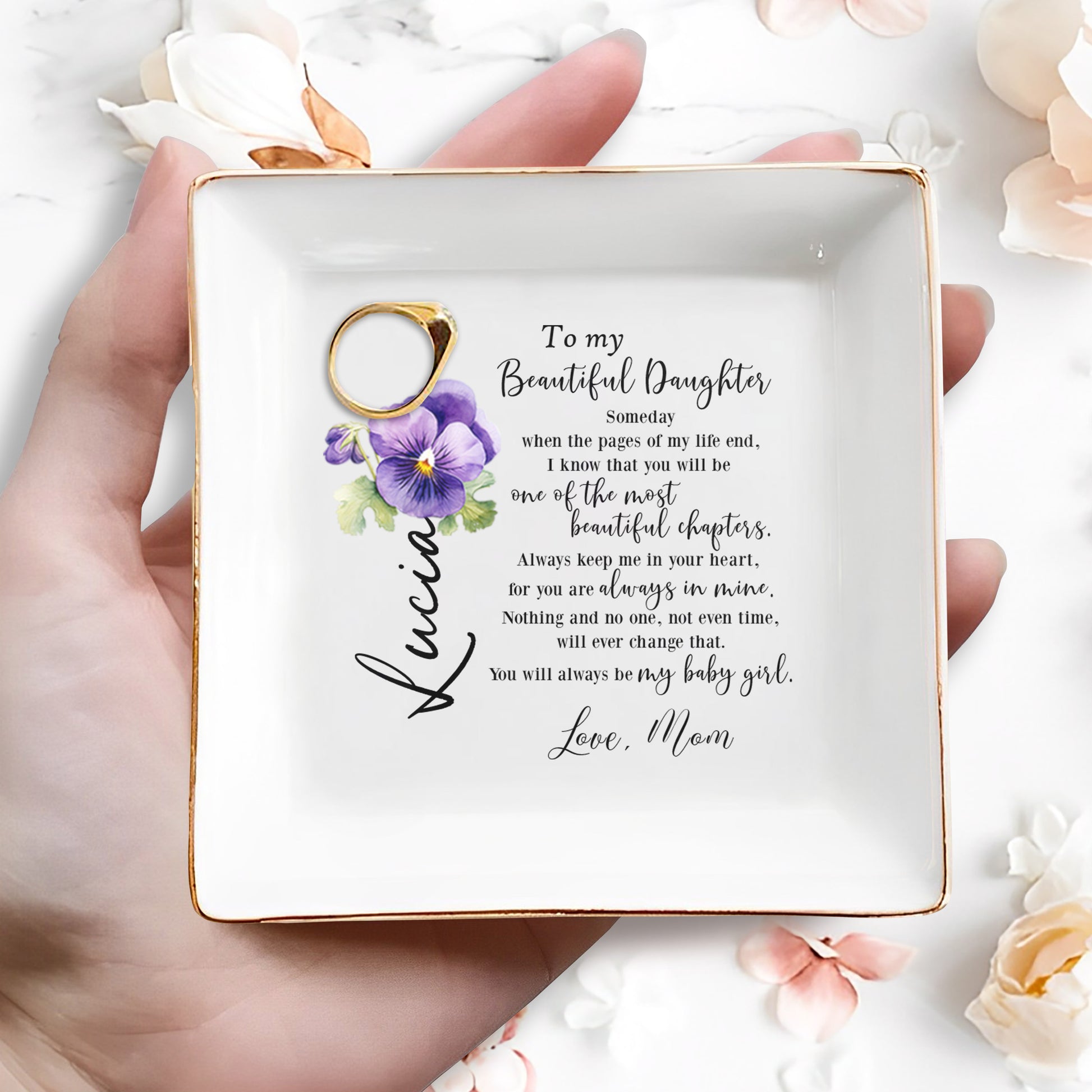 To My Beautiful Daughter Always in My Heart