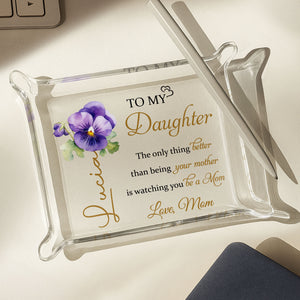 To My Daughter, Love From Mom, Beautiful Floral Design
