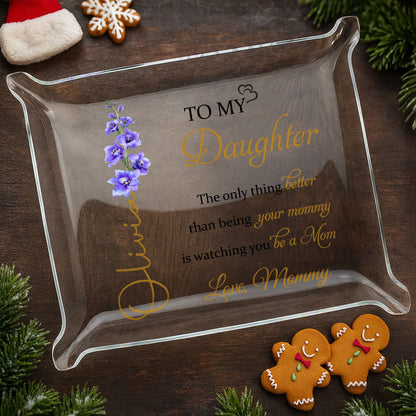 To My Daughter, Love From Mom, Beautiful Floral Design