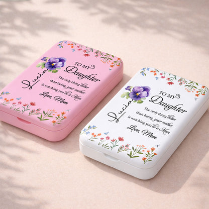 To My Daughter, The Only Thing Better, Birthmonth Flower Design