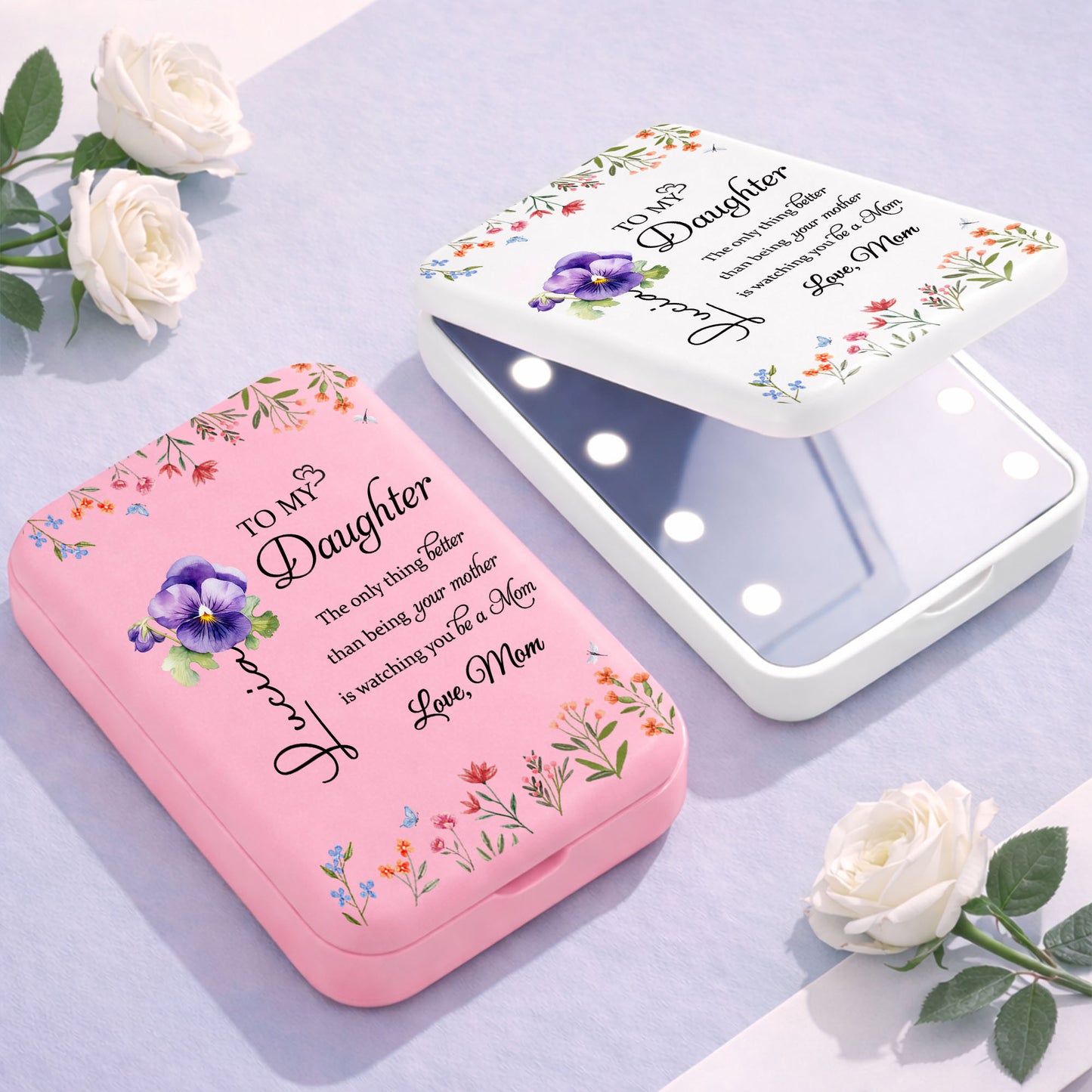 To My Daughter, The Only Thing Better, Birthmonth Flower Design