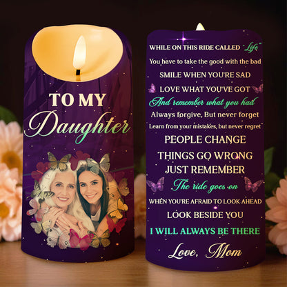 Love And Guidance Message From Mom To Daughter With Butterflies And Flowers