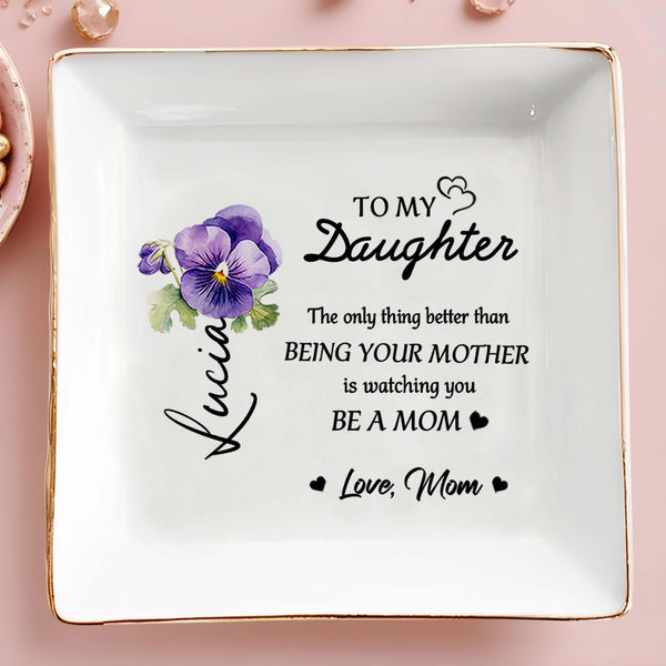 Beautiful Sentiment For Daughter From Mom With Flowers