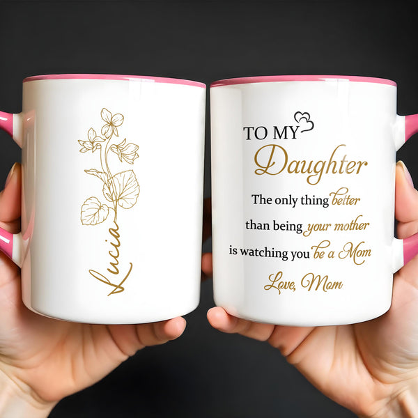 Golden Blossoms Personalized, Flowers Design