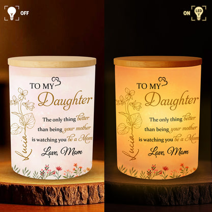 To My Daughter, Watching You Be A Mom, Floral Design