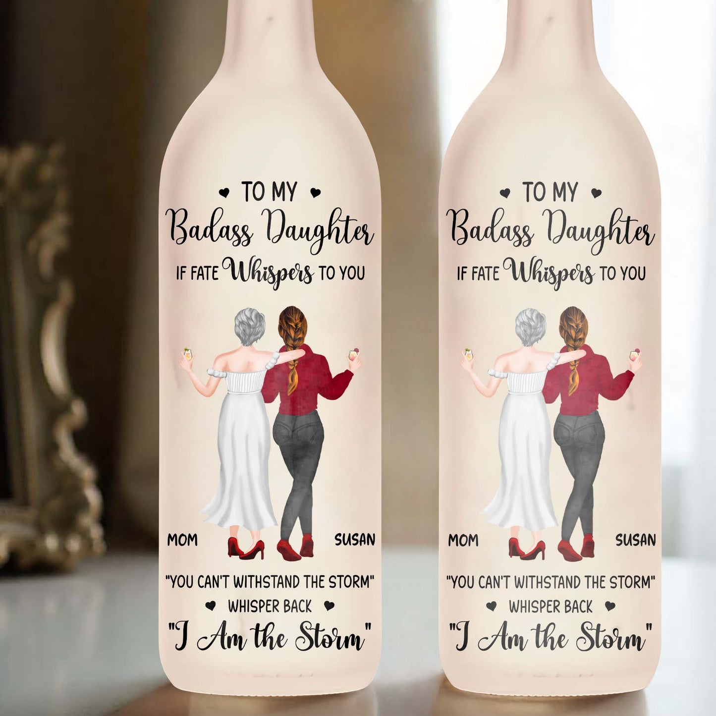 To My Badass Daughter, Whisper Back I Am The Storm