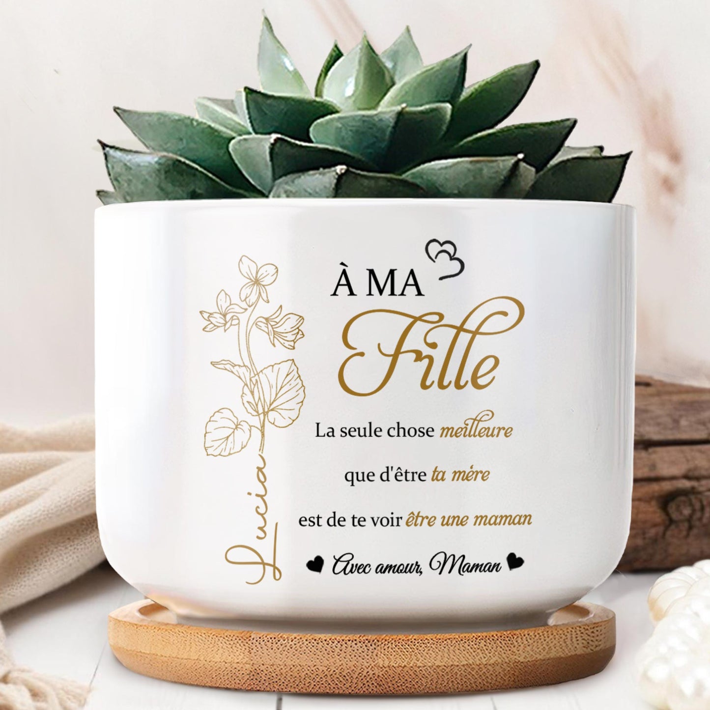 À Ma Fille, La seule chose meilleure que d'être ta mère, Flowers