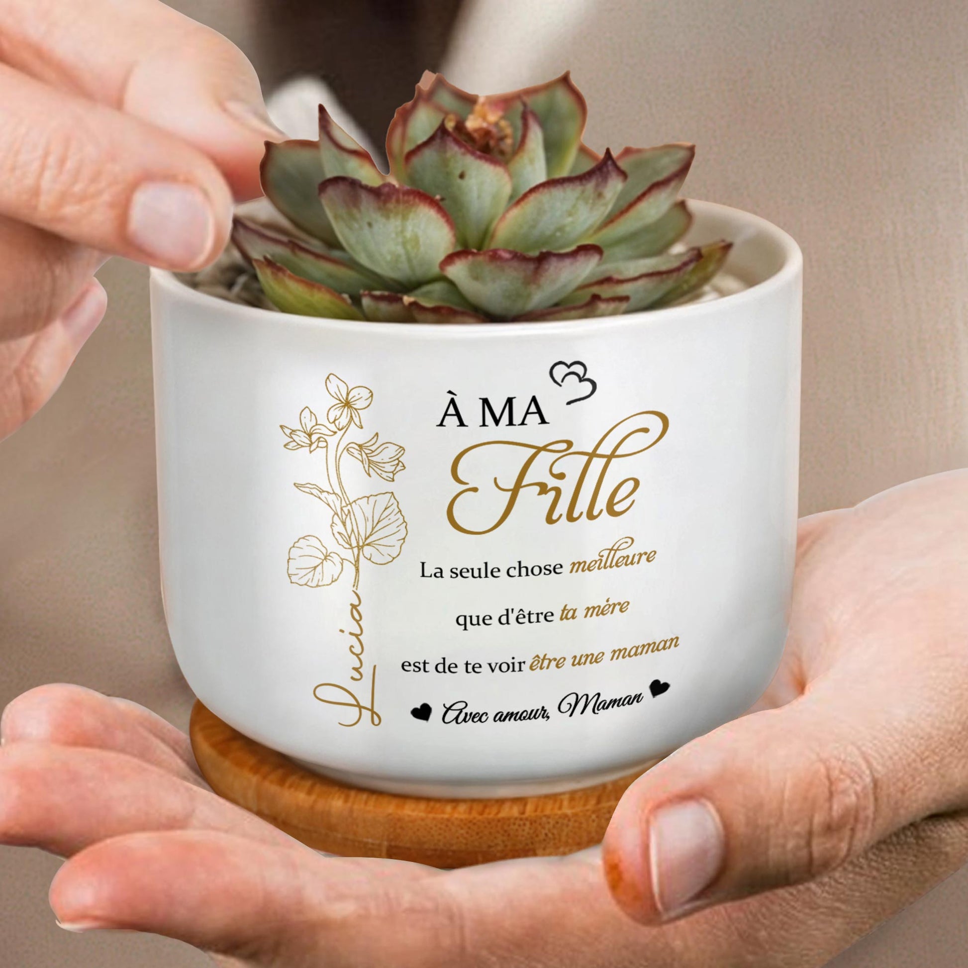 À Ma Fille, La seule chose meilleure que d'être ta mère, Flowers