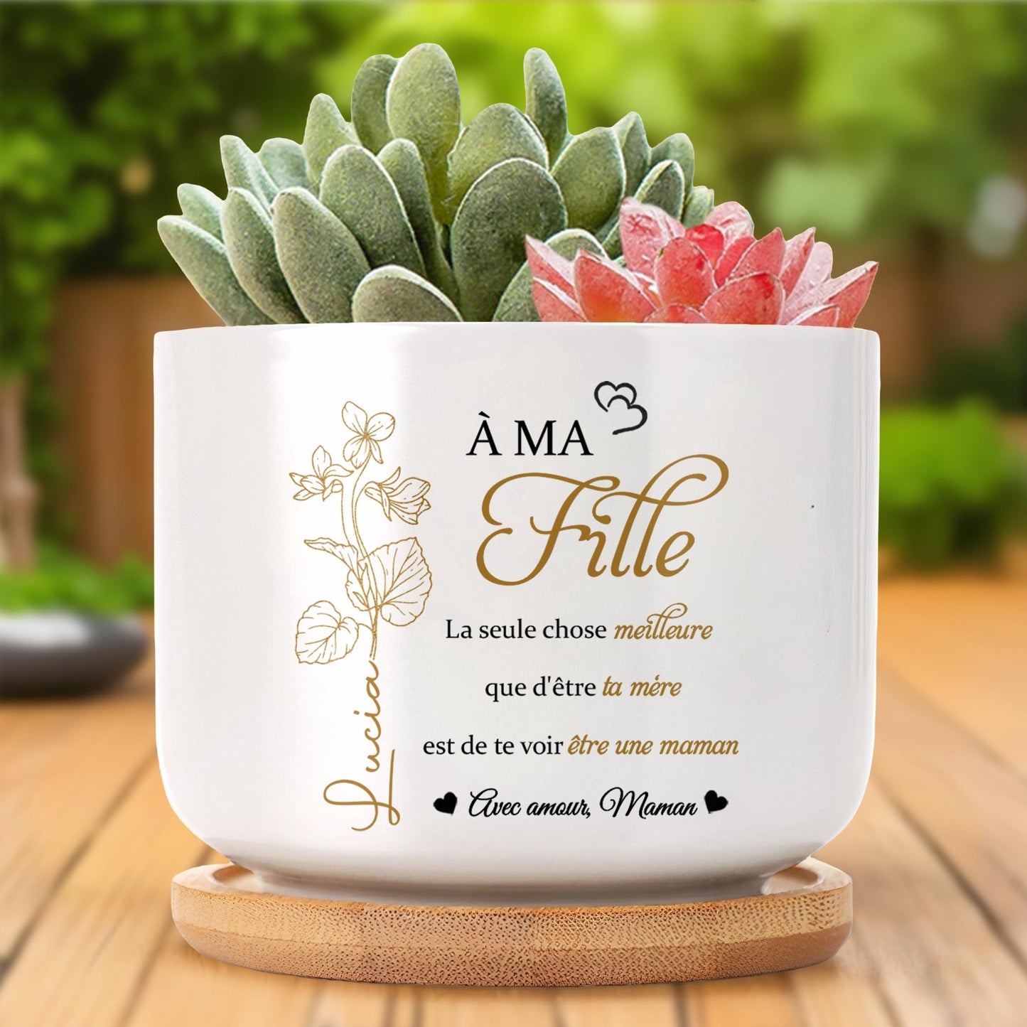 À Ma Fille, La seule chose meilleure que d'être ta mère, Flowers