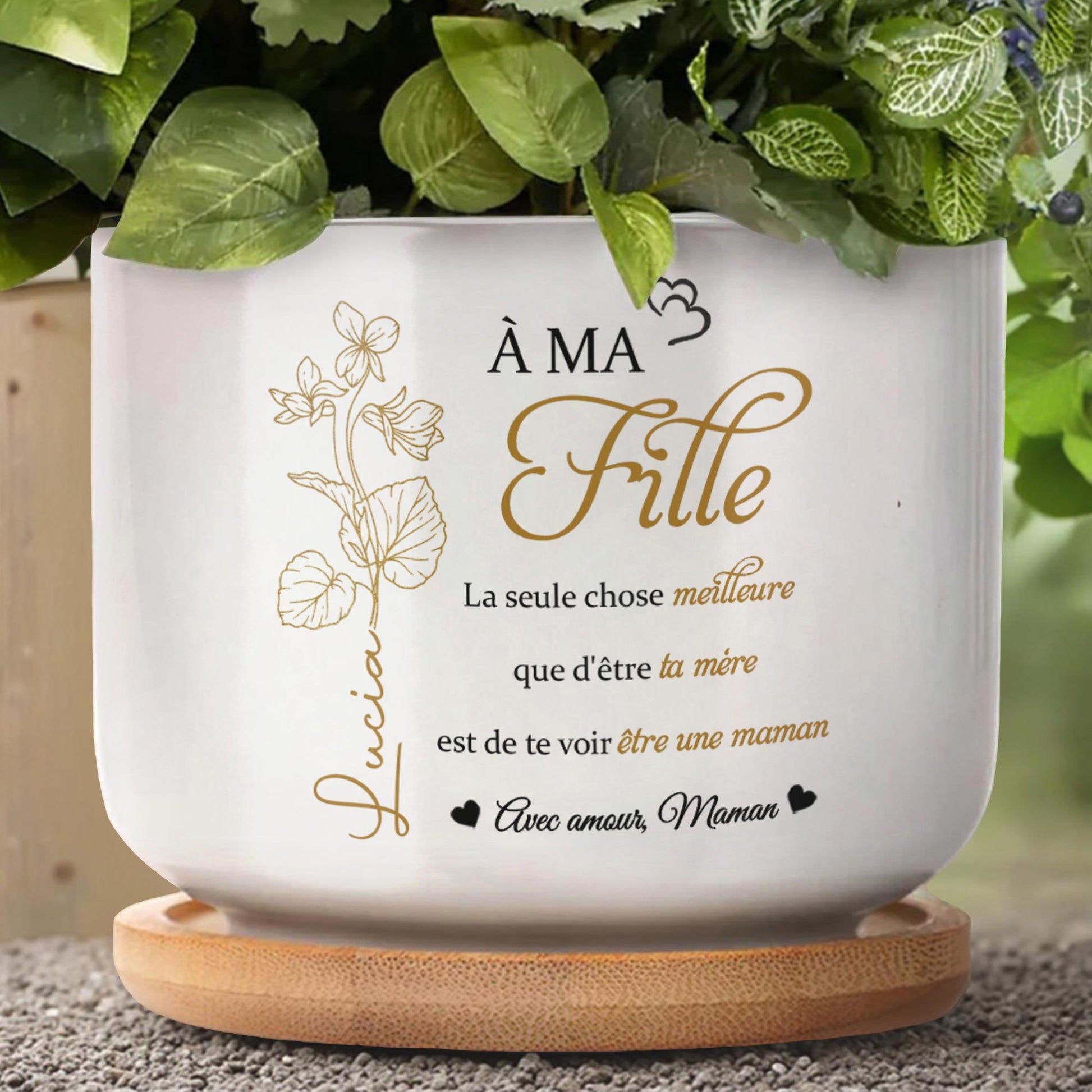 À Ma Fille, La seule chose meilleure que d'être ta mère, Flowers