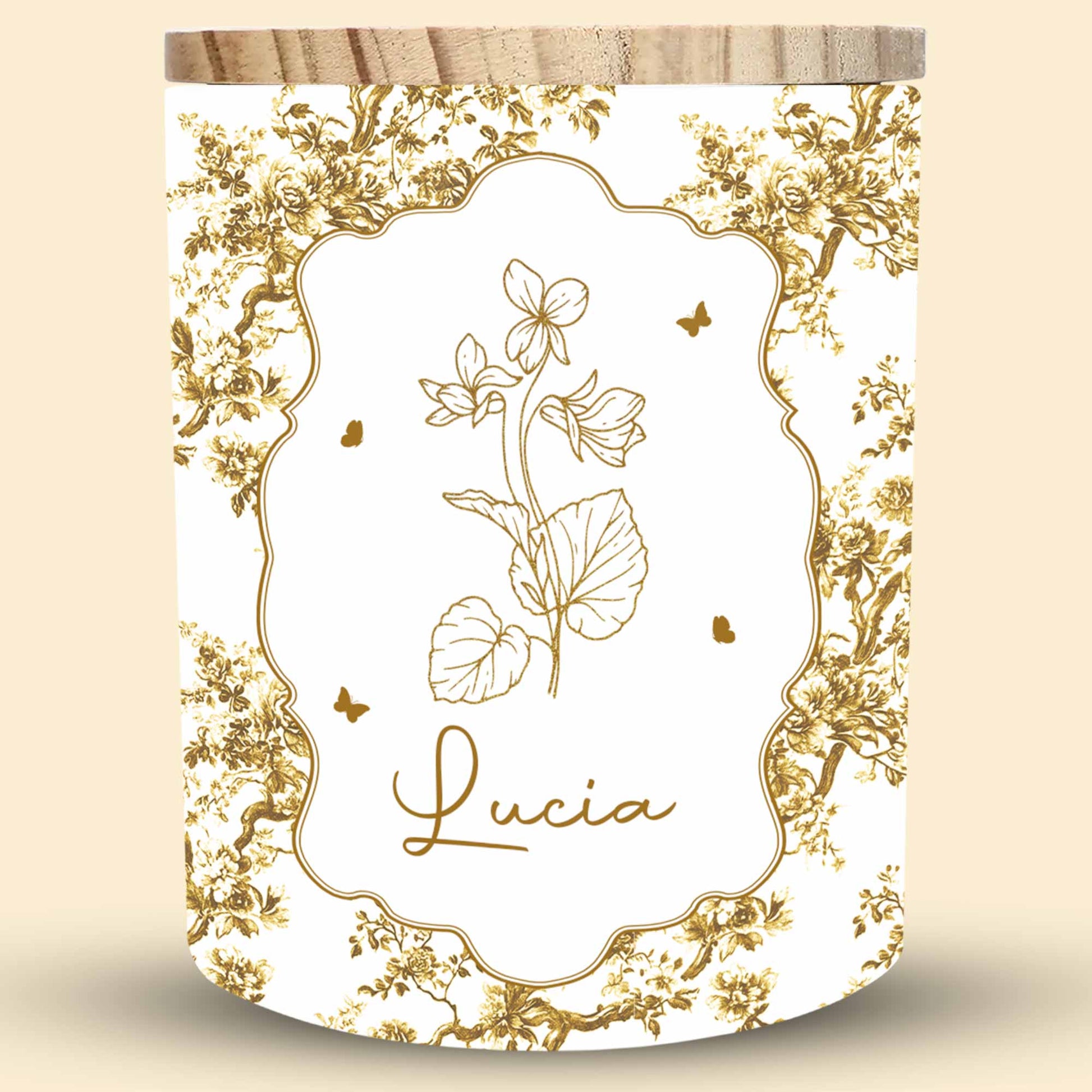 The Best Thing About Being a Mother, Flowers and Hearts Design