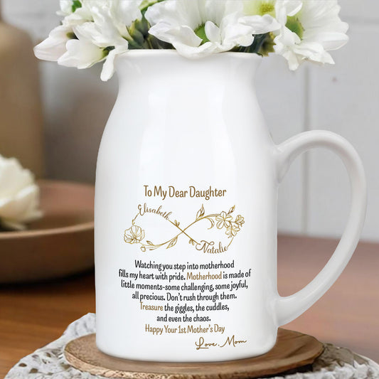 To My Dear Daughter Watching You Step Into Motherhood, Flowers