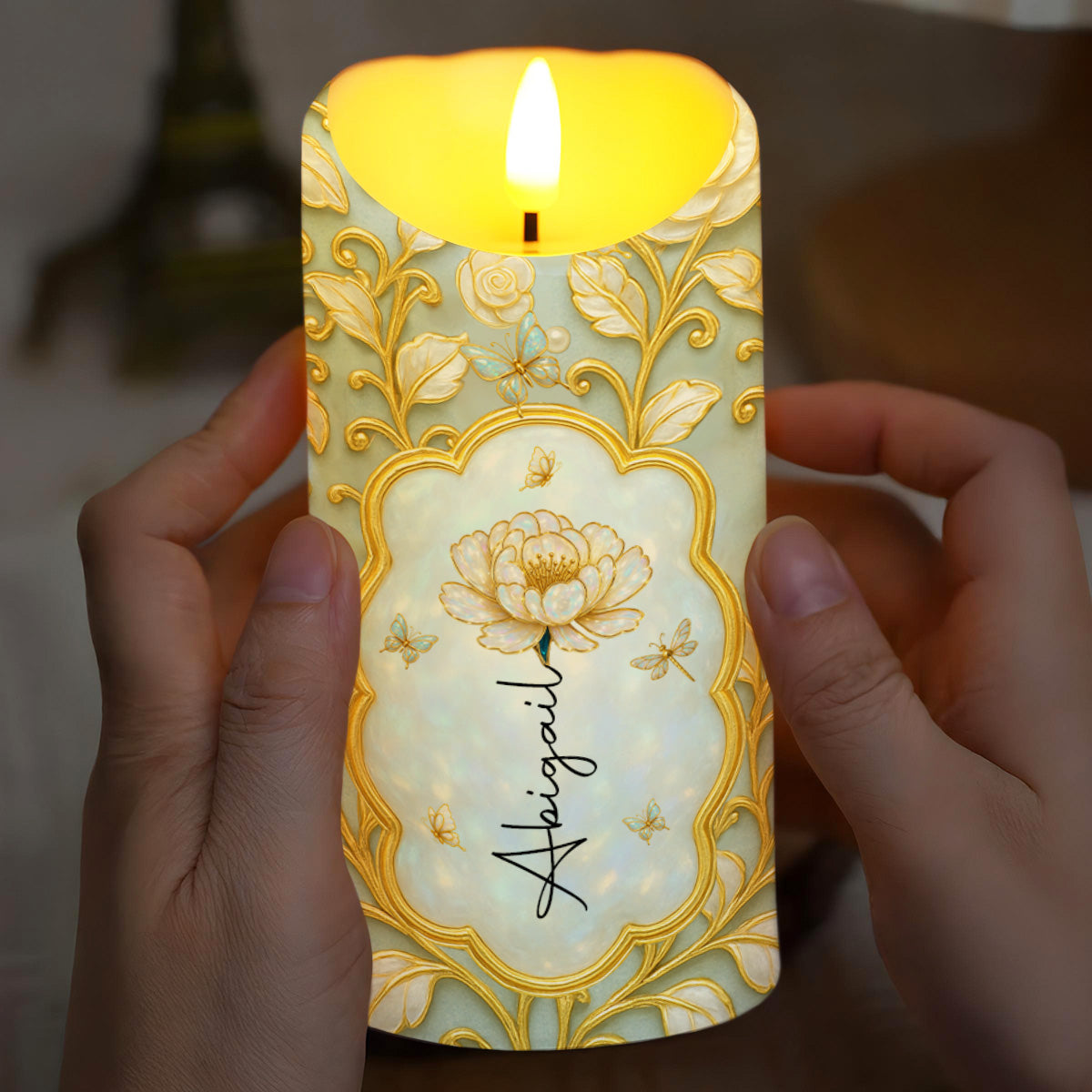 To My Beautiful Daughter, Believe In Yourself, Flowers Design