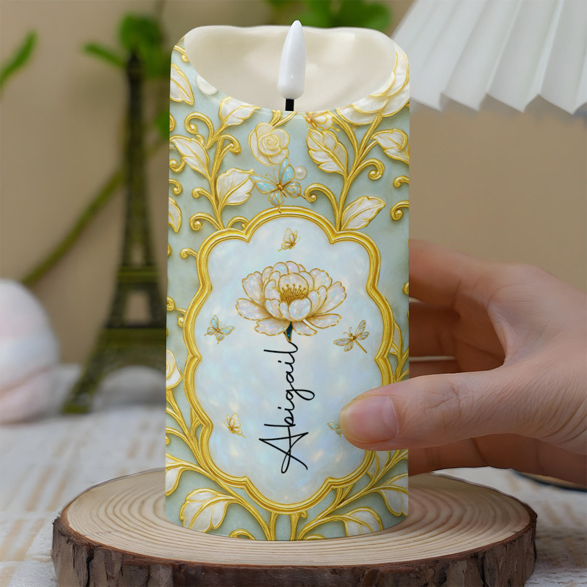 To My Beautiful Daughter, Believe In Yourself, Flowers Design