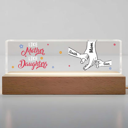 Like Mother Like Daughters Hand Holding Design