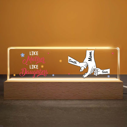 Like Mother Like Daughters Hand Holding Design