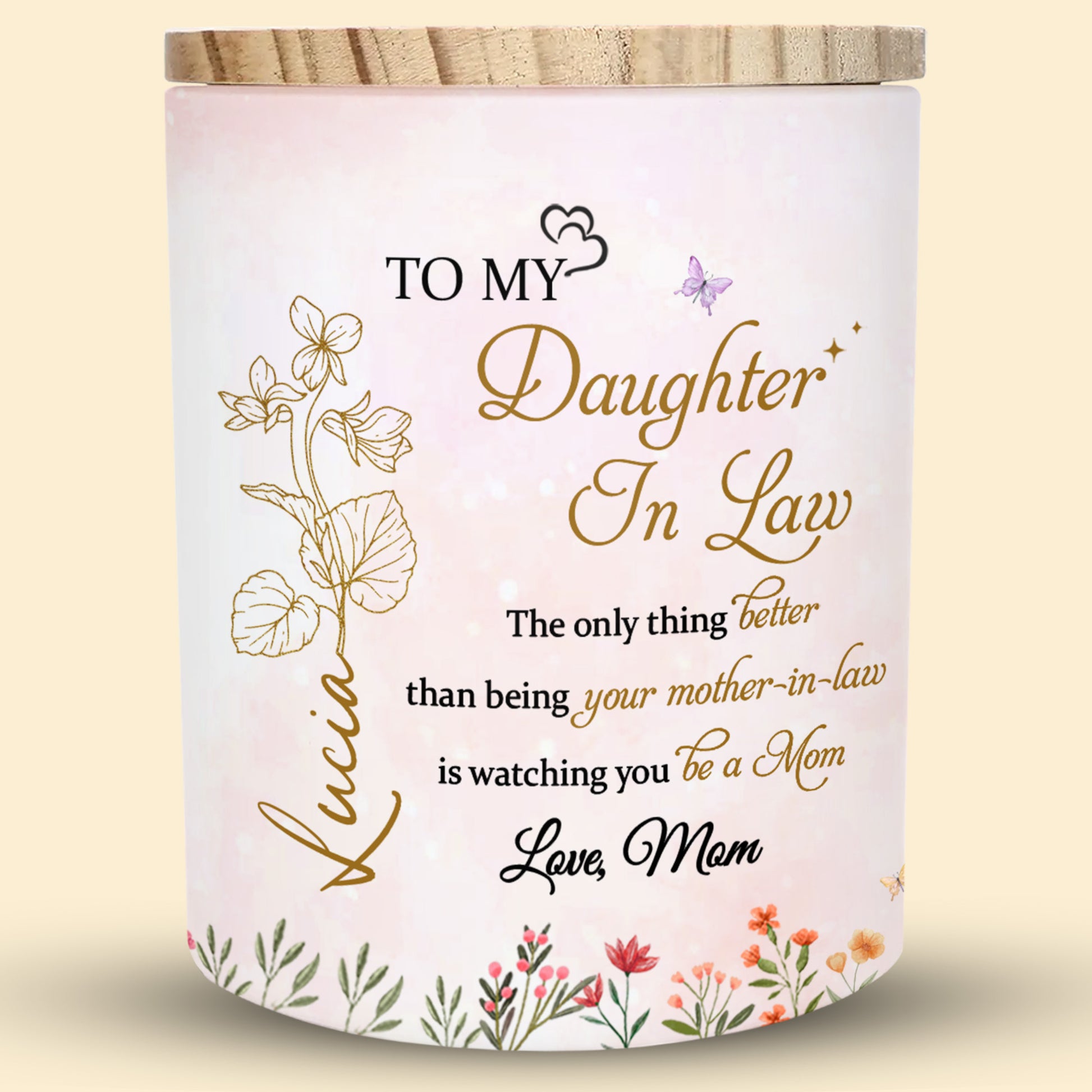 To My Daughter In Law, Watching You Be A Mom