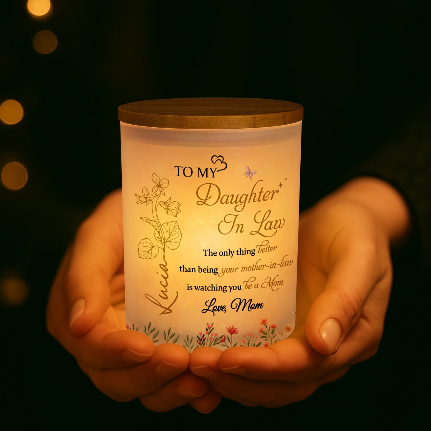 To My Daughter In Law, Watching You Be A Mom