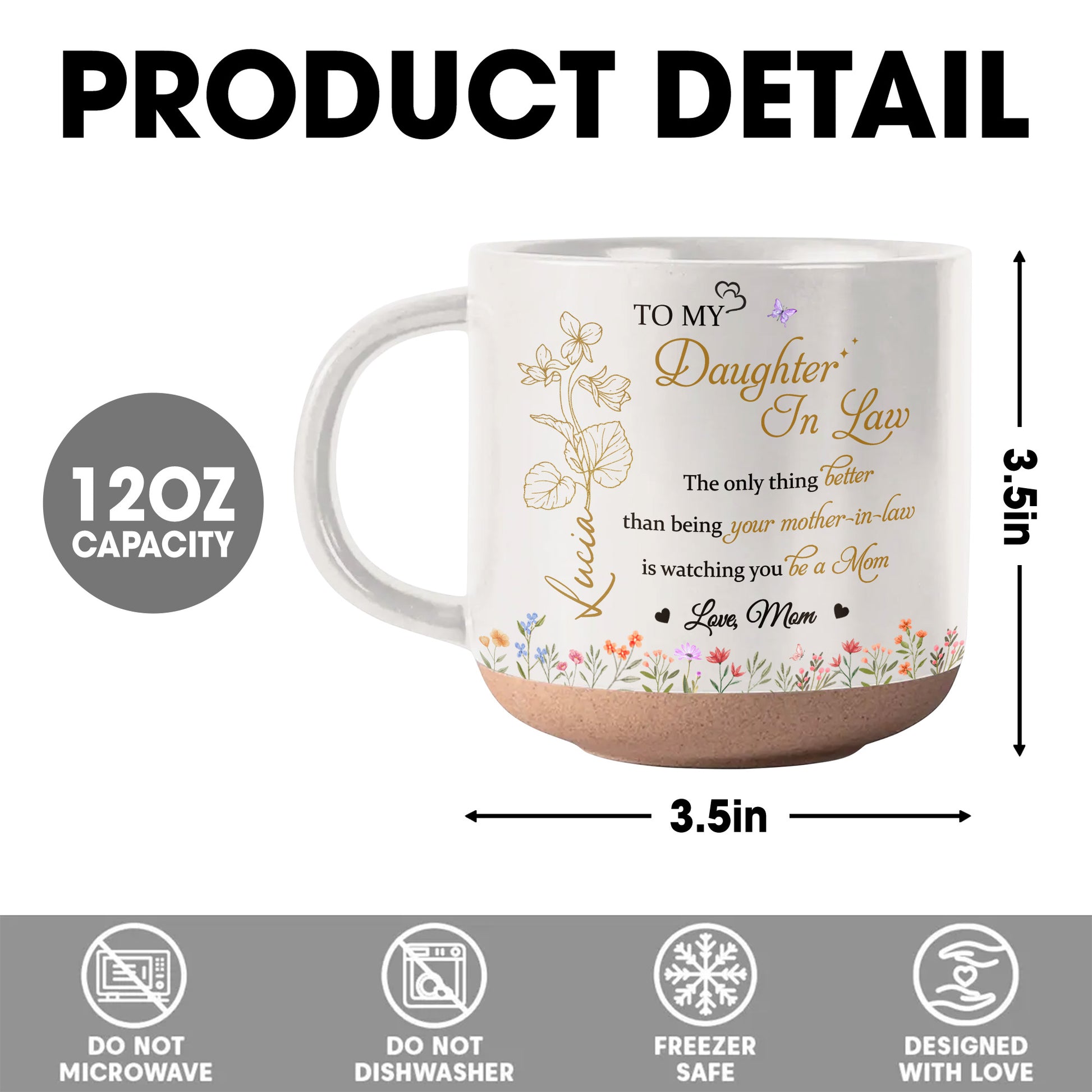 To My Daughter In Law, The Only Thing Better Than Being Your Mother-In-Law, Flowers