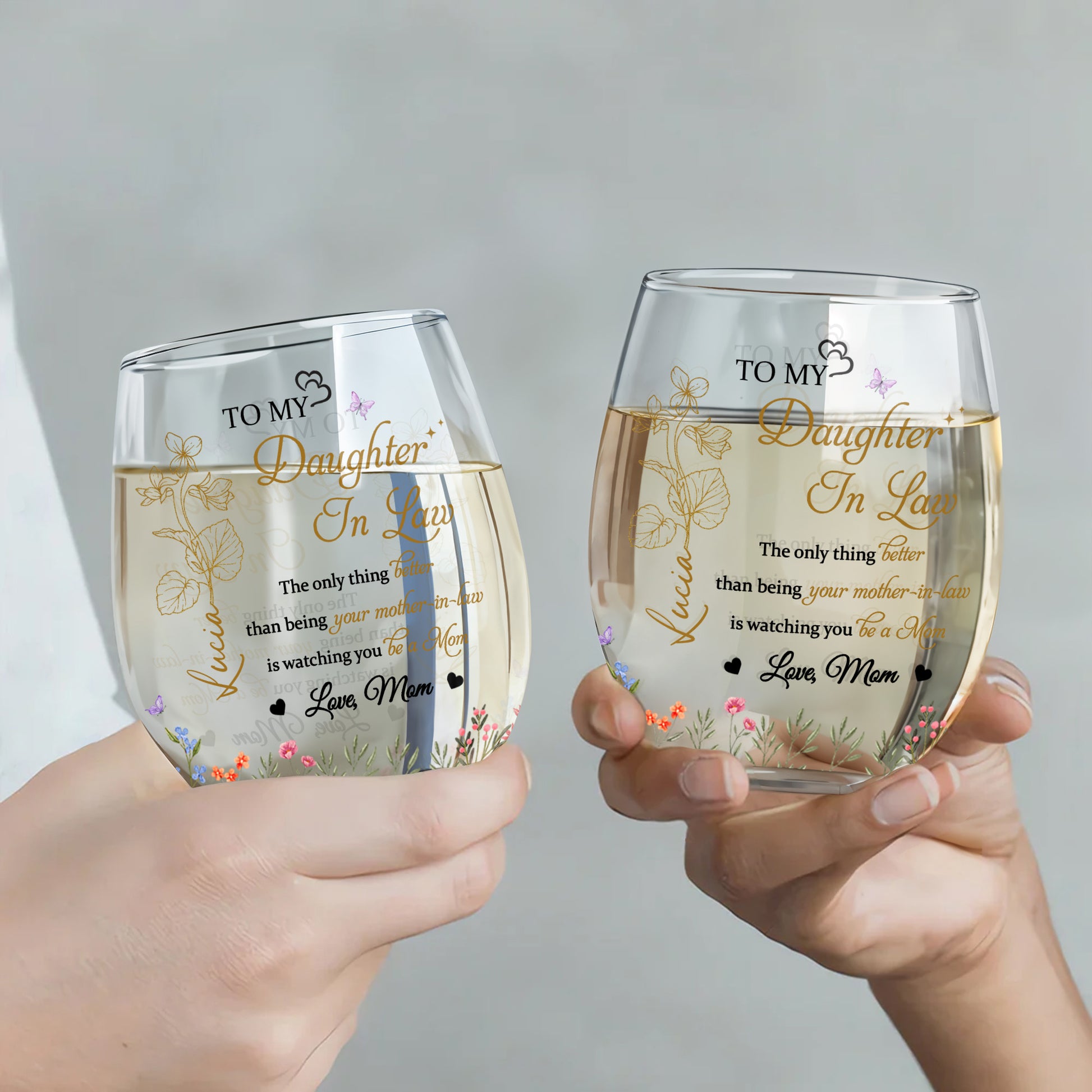 To My Daughter In Law, The Only Thing Better Than Being Your Mother-In-Law, Flowers