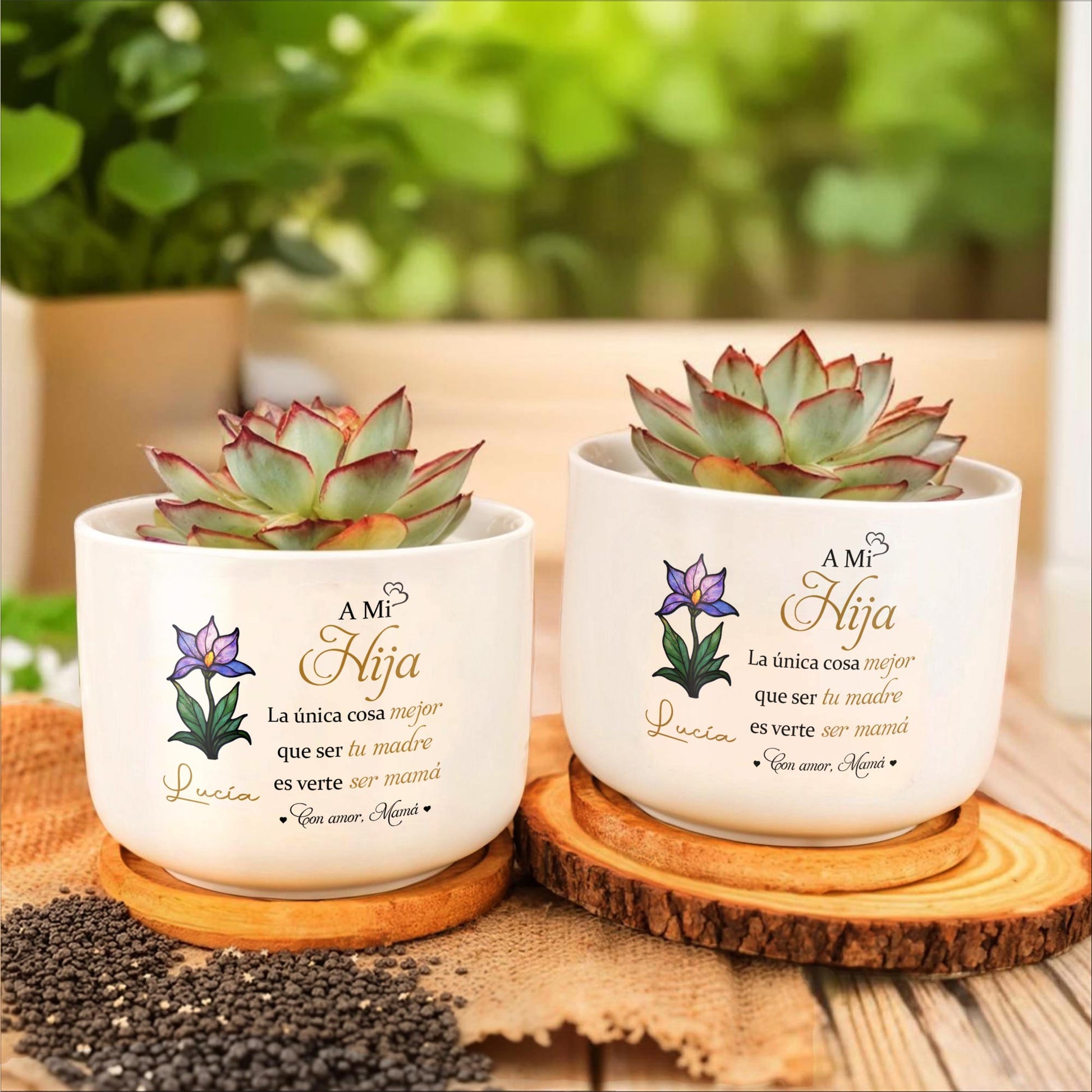 A Mi Hija, La única cosa mejor que ser tu madre es verte ser mamá, Flower