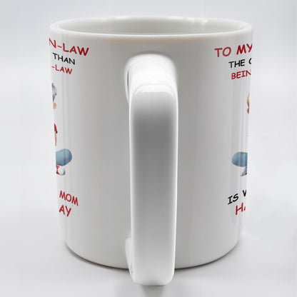 To My Daughter-In-Law The Only Thing Better Than Being Your Mother-In-Law, Mother and Daughter Characters