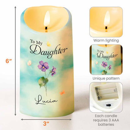 To My Daughter, You Are A Gift From Heaven, Flowers