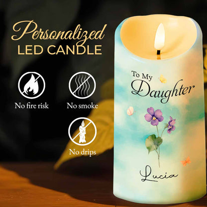 To My Daughter, You Are A Gift From Heaven, Flowers