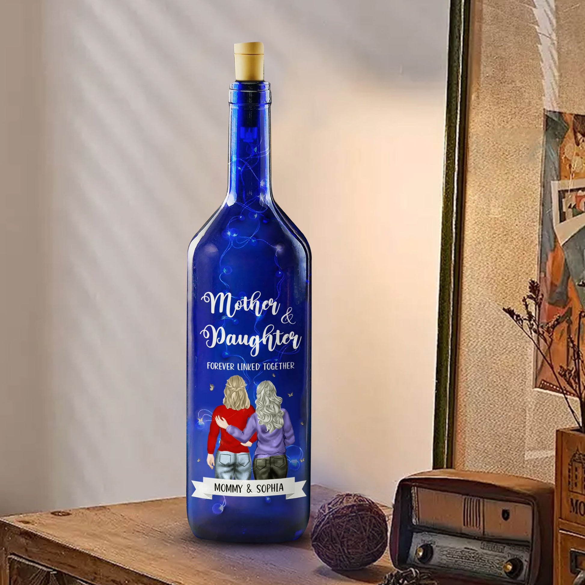 Mother & Daughter Forever Linked Together