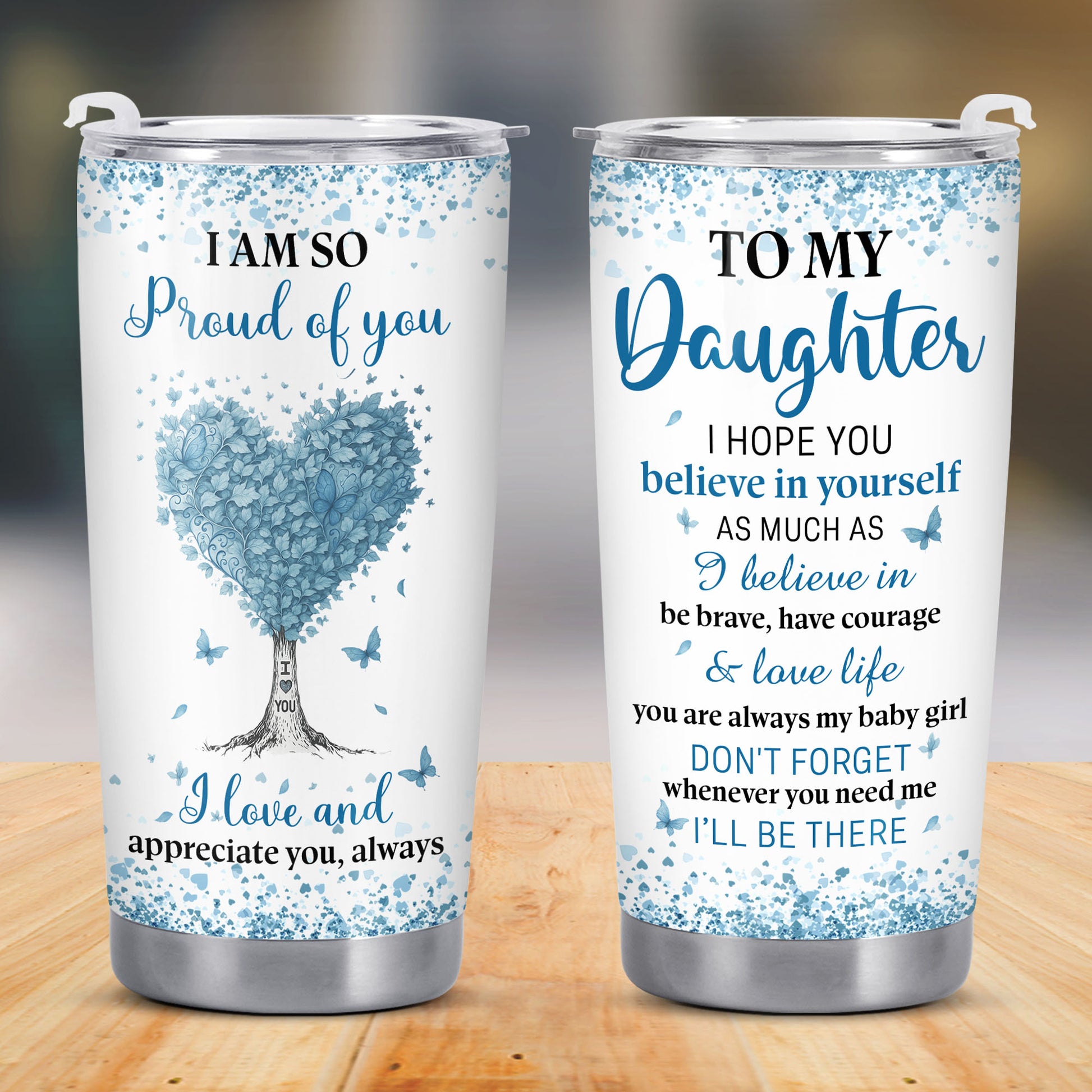 I Am So Proud Of You, Love and Appreciate, Heart Tree Design