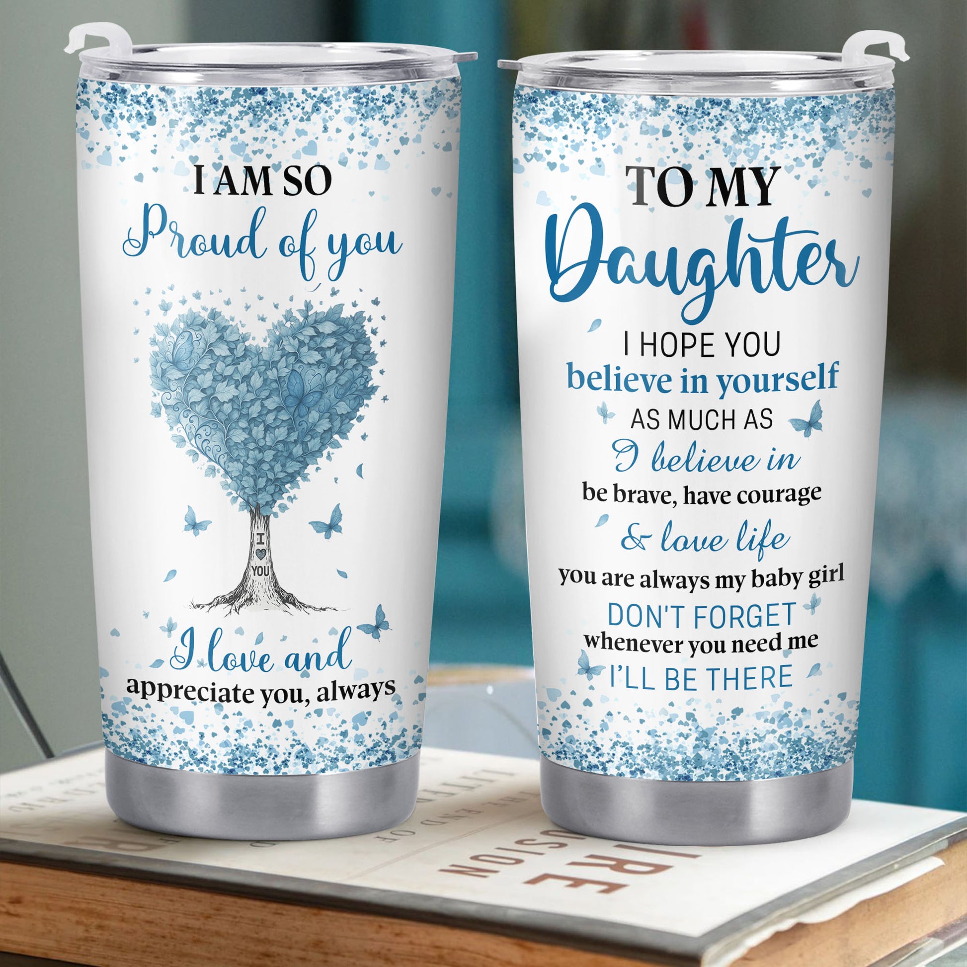 I Am So Proud Of You, Love and Appreciate, Heart Tree Design