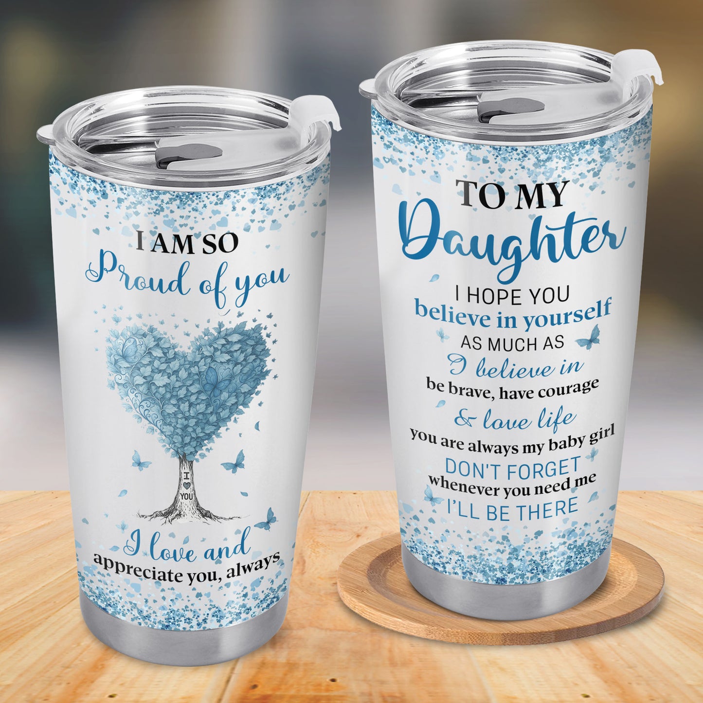 I Am So Proud Of You, Love and Appreciate, Heart Tree Design