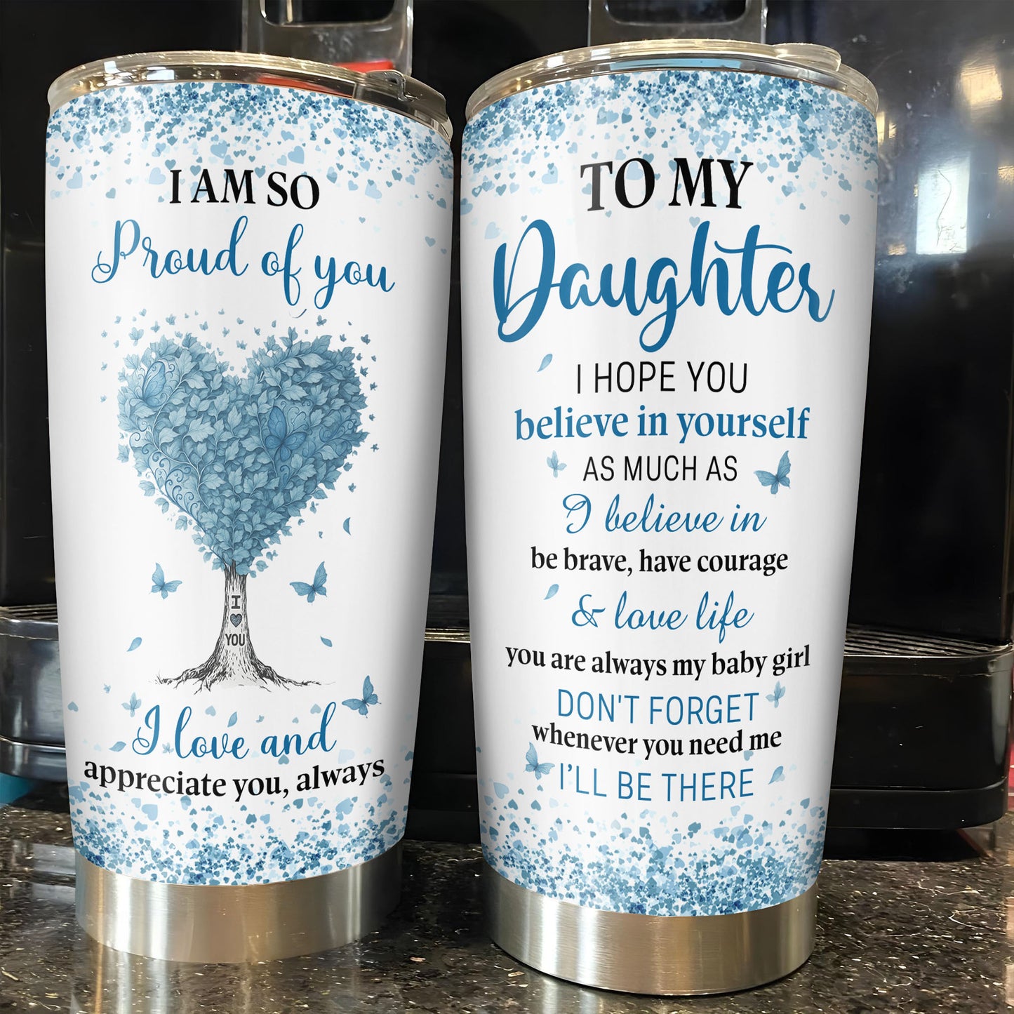 I Am So Proud Of You, Love and Appreciate, Heart Tree Design