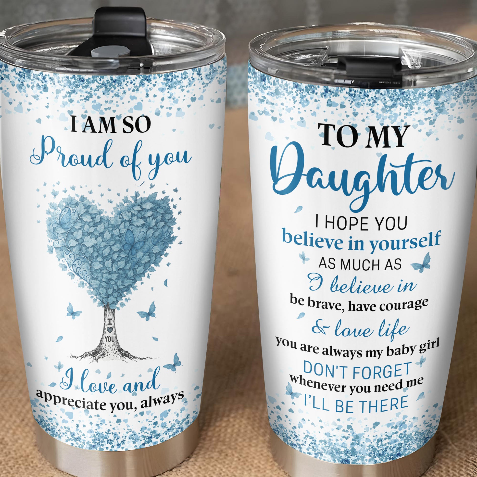 I Am So Proud Of You, Love and Appreciate, Heart Tree Design