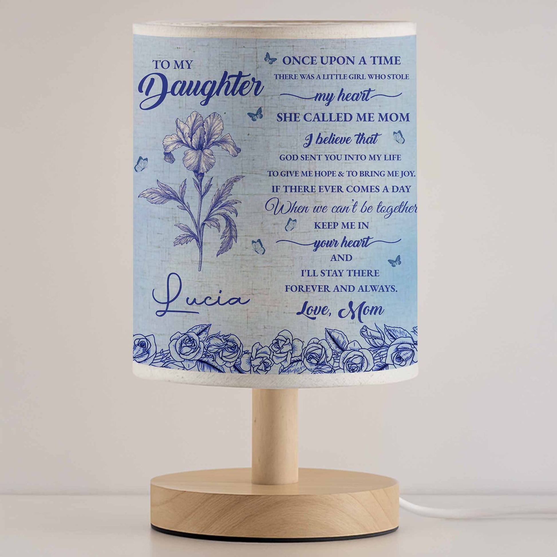 To My Daughter, Once Upon A Time, Flowers And Roses