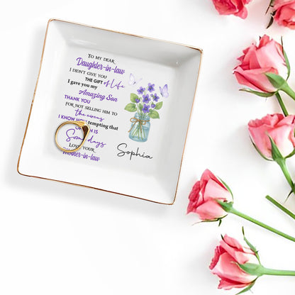 To My Dear Daughter-in-Law The Gift Of Life With Flowers