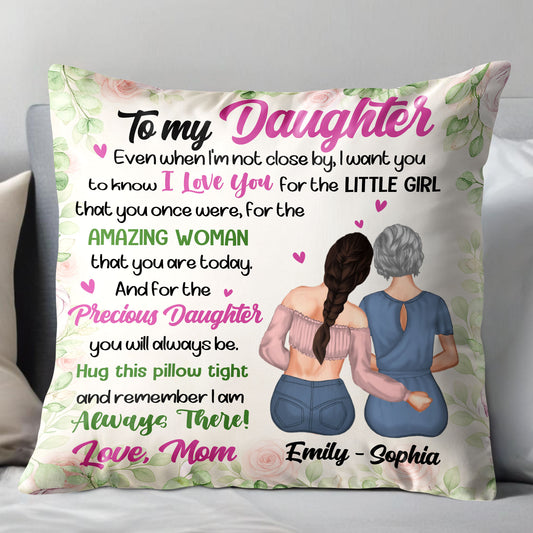 To My Daughter, Love From Mom, Floral Design