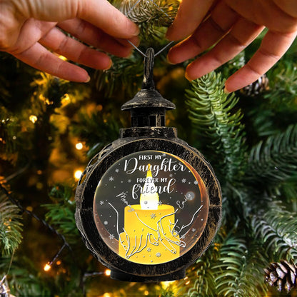 First My Daughter Forever My Friend, Candle and Snowflakes