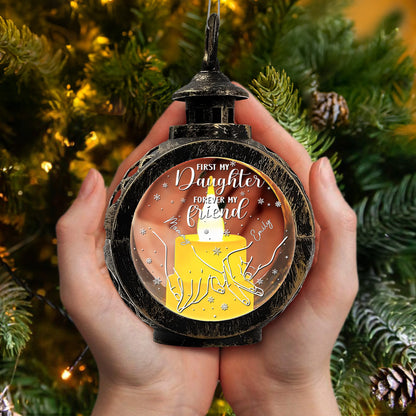 First My Daughter Forever My Friend, Candle and Snowflakes