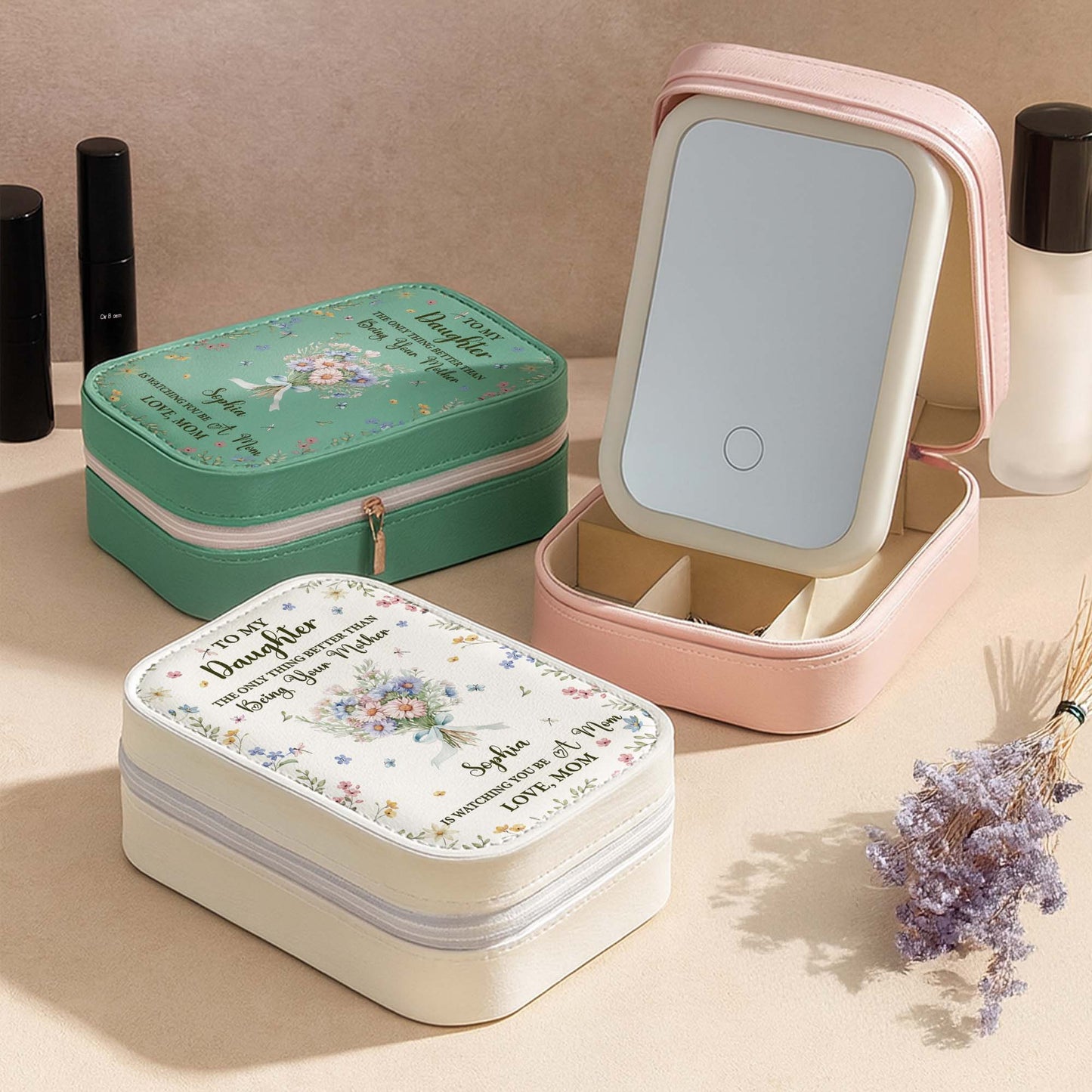 To My Daughter, Watching You Be A Mom, Flowers