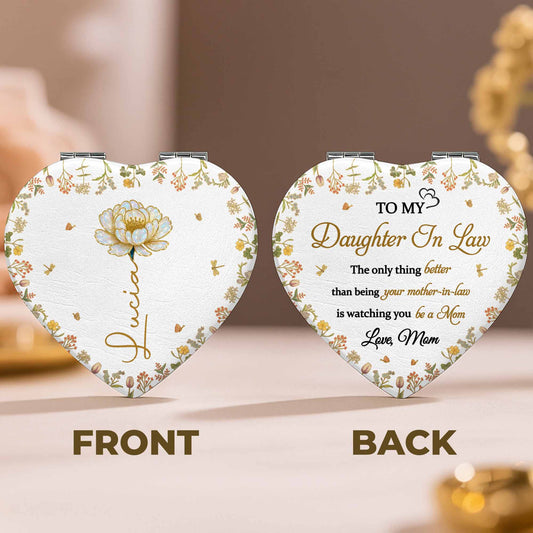 Celebrate A Special Flower Theme With This Compact Mirror