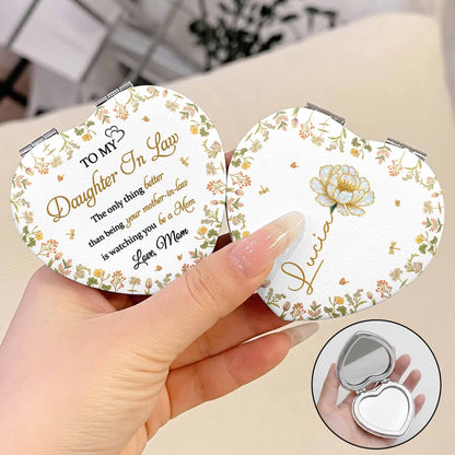 Celebrate A Special Flower Theme With This Compact Mirror