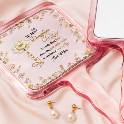 To My Daughter-In-Law, Love Mom, Beautiful Floral Design