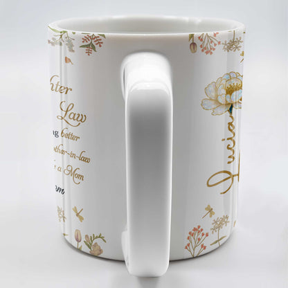 To My Daughter In Law Watching You Be A Mom With Flowers